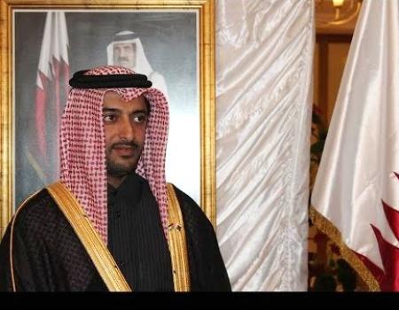 السفير القطري لدى الأردن بندر بن محمد العطية